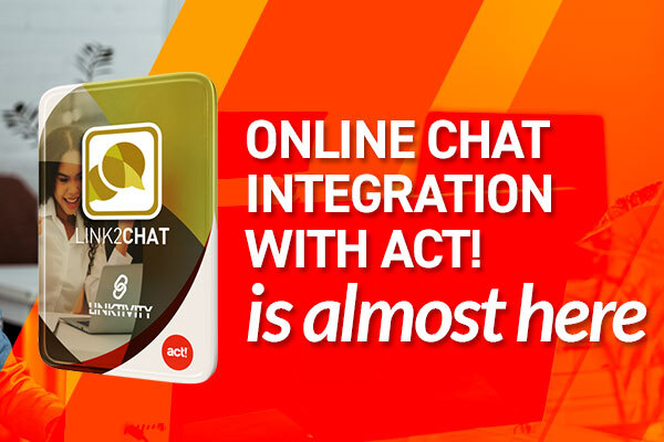 Online Chat Integration with Act! Is Almost Here!